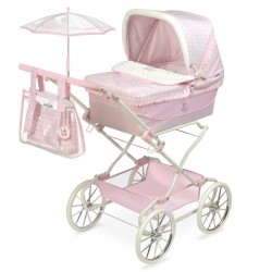 Carro de Bonecas Niza Dobrável com Sombrinha DeCuevas Toys 82046