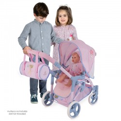 Carrinho Gala 3x1 com mala de Bonecas DeCuevas 81651 | DeCuevas Toys