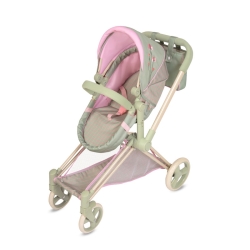 Carrinho de Bonecas 3x1 Dobrável com Bolsa Botanic DeCuevas 81768 | DeCuevas Toys