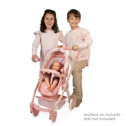 Carrinho de Bonecas Tulipe 3x1 Dobrável DeCuevas 80574 | DeCuevas Toys